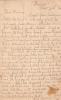 December 10, 1916 Back
France Dec 10th 1916
Dear Minnie
I got your welcome letter today & was very glad to get word from Home. Thanks Minn I'll look out for the Parcel. I got a big one today from Sarah, some Parcel. I am being well looked after in the way of parcels so don't worry about me Minn.
Got a waterproof match box from the Bank Note with my initials on it. Just what Lizzie B was telling you about. It was nice of them to send it. I enjoyed your letter fine Minnie. No Minnie, I've...