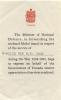 William Daniel Boon. Medal Certificate. 