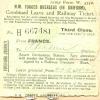 Leave & Railway Ticket
From France to Aberdeen England
November 11-25, 1918
Front