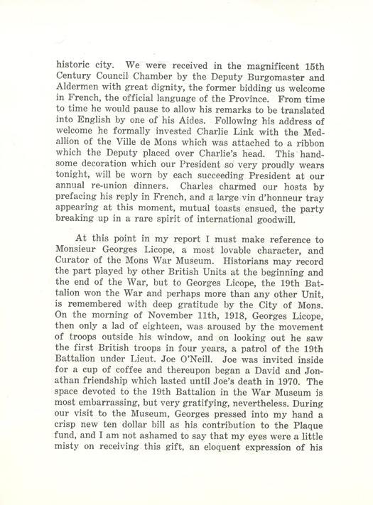 19th Battalion Association, pg 4