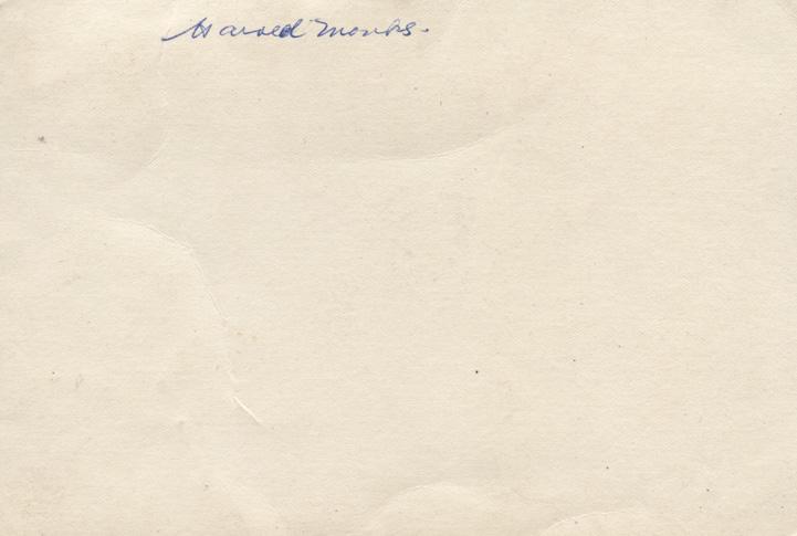 Monks postcard nd. Marly.back