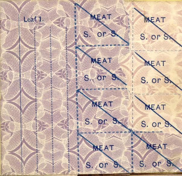 Ration Book
November 11-25, 1918
Page 1