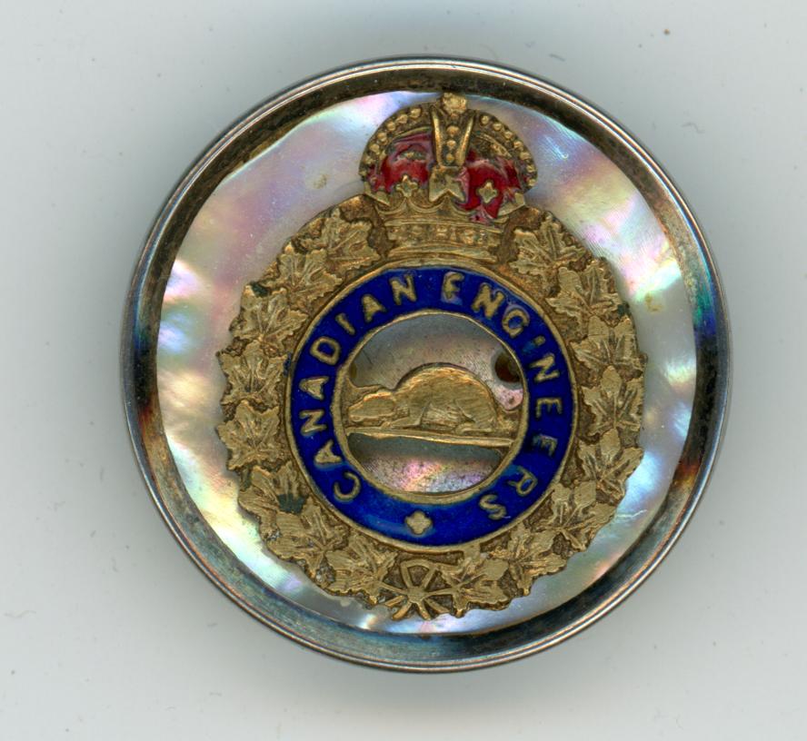 Dowling engineer brooch front