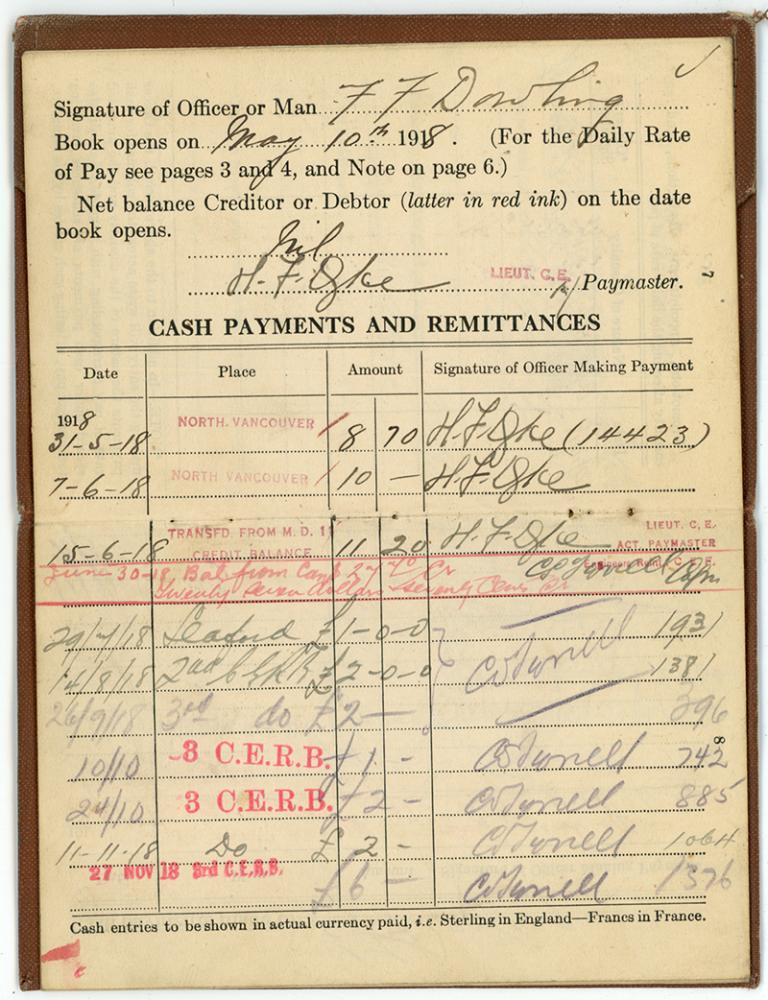 Dowling paybook page 4