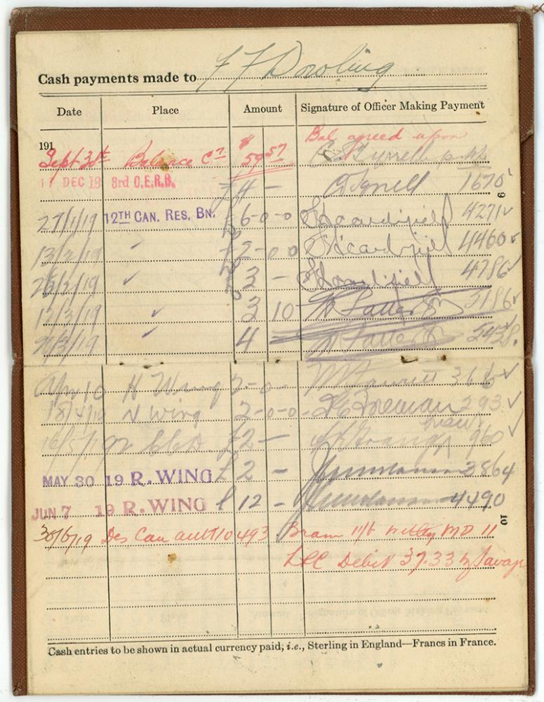 Dowling paybook page 5