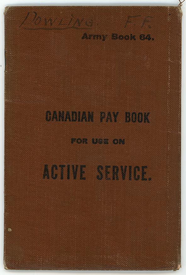 Dowling paybook front cover