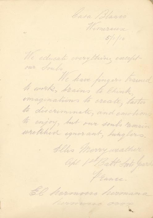 Autograph book - pg 75